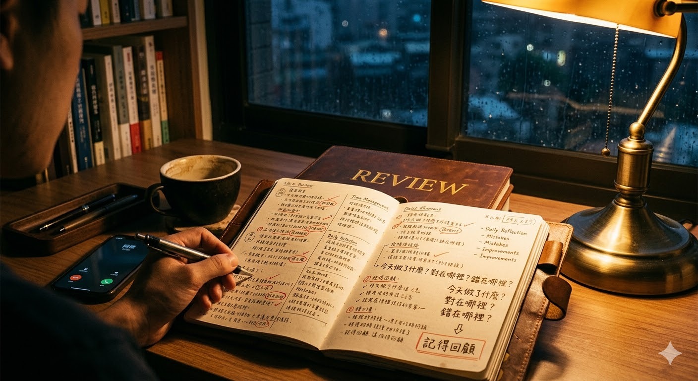 他把生活寫成了行蹤圖，三個月後連老闆都看不懂他怎麼變的